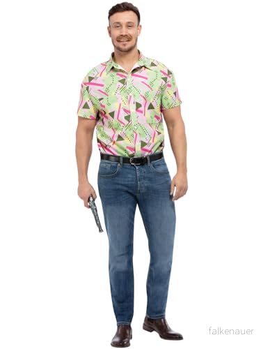80s Graphic Print Shirt, (L) 5059513018663