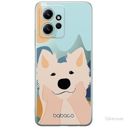 ERT GROUP mobiltelefonfodral för Xiaomi REDMI NOTE 12 4G originalt och officiellt licensierat Babaco mönster Dogs 009 optimalt anpassad till formen på mobiltelefonen, gedeeltelijk transparant 5905511946388