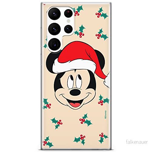ERT GROUP mobiltelefonfodral för Samsung S22 ULTRA originalt och officiellt licensierat Disney mönster Mickey 040 optimalt anpassad till formen på mobiltelefonen, fodral tillverkad av TPU plast 5904805279447