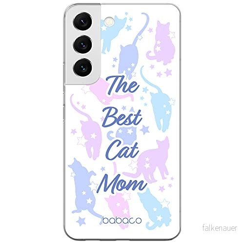 ERT GROUP mobiltelefonfodral för Samsung S22 originalt och officiellt licensierat Babaco mönster Cats 017 optimalt anpassad till formen på mobiltelefonen, fodral tillverkad av TPU plast 5905131083975