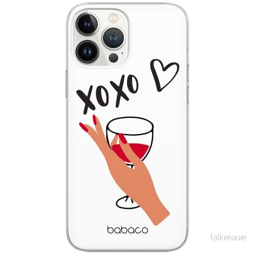 ERT GROUP mobiltelefonfodral för Xiaomi REDMI 10 originalt och officiellt licensierat Babaco mönster XOXO 001 anpassad till formen på mobiltelefonen, gedeeltelijk transparant 5904805047671