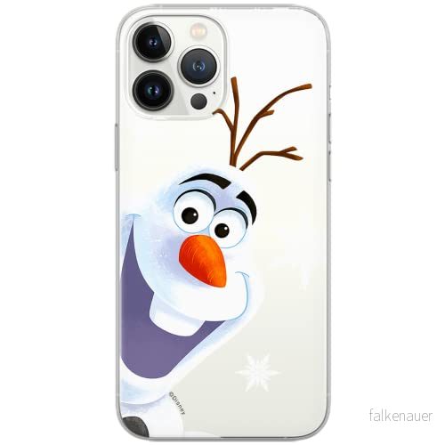ERT GROUP mobiltelefonfodral för Samsung A13 4G originalt och officiellt licensierat Disney mönster Olaf 002 optimalt anpassad till formen på mobiltelefonen, gedeeltelijk transparant 5904805540363