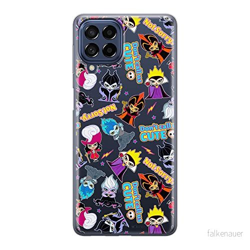 ERT GROUP mobiltelefonfodral för Samsung M33 5G originalt och officiellt licensierat Disney mönster Villains 008 optimalt anpassad till formen på mobiltelefonen, gedeeltelijk transparant 5905511340520