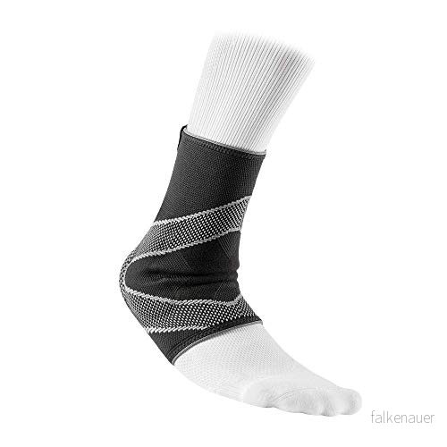Mcdavid Unisex 4-vägs elastisk med gelknappar ankellärm-svart, small 29369105805