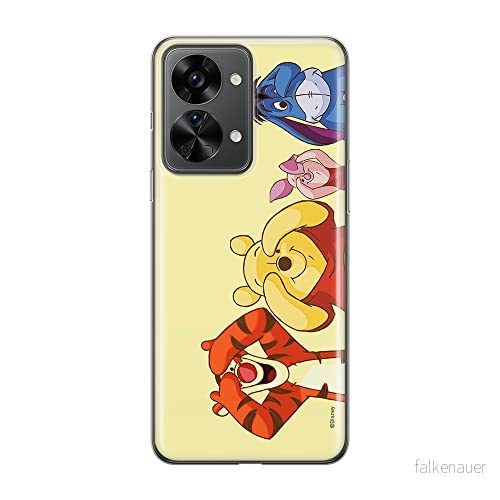 ERT GROUP mobiltelefonfodral för Oneplus NORD 2T 5G originalt och officiellt licensierat Disney mönster Winnie the Pooh and Friends 036, fodral tillverkad av TPU plast 5905511271688