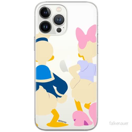 ERT GROUP mobiltelefonfodral för Huawei P30 Lite originalt och officiellt licensierat Disney mönster Donald & Daisy 001 Vit optimalt anpassad till formen på mobiltelefonen, gedeeltelijk transparant 5902980423273