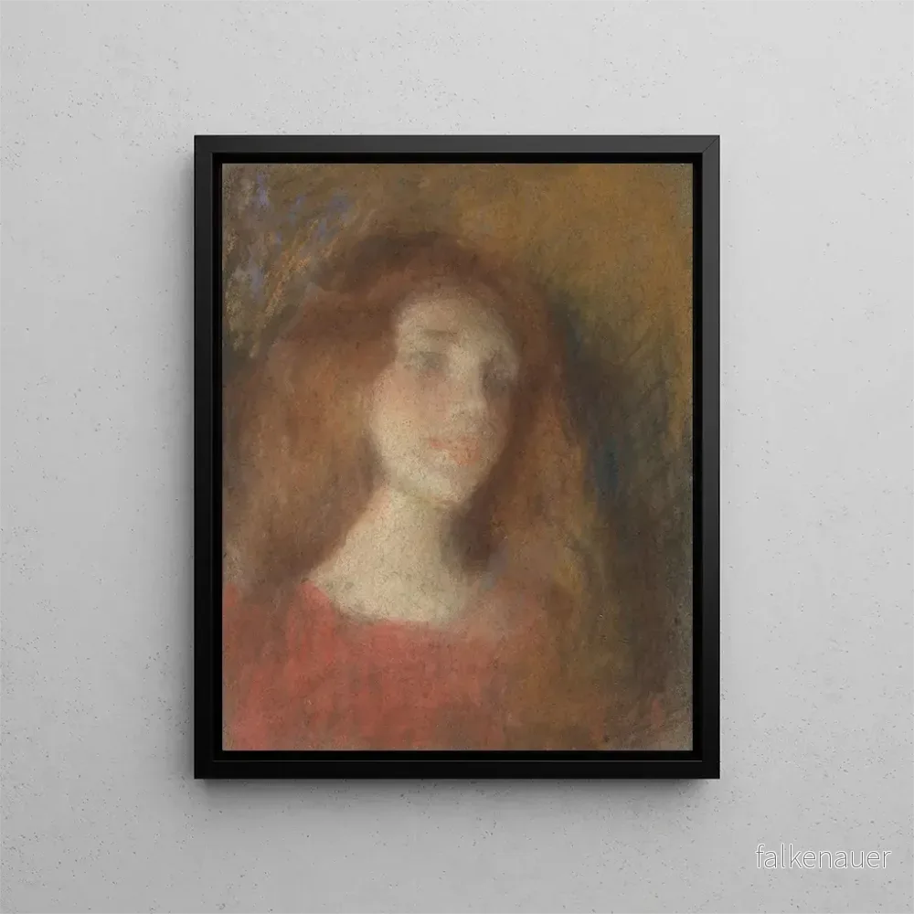 Målning Rêverie – Alice Pike Barney | Konsttryck Målning Rêverie – Alice Pike Barney | Konsttryck