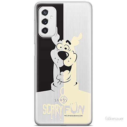 ERT GROUP mobiltelefonfodral för Samsung M52 5G originalt och officiellt licensierat Scooby Doo mönster 008 optimalt anpassad till formen på mobiltelefonen, gedeeltelijk transparant 5904805497162