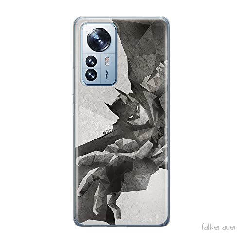 ERT GROUP mobiltelefonfodral för Xiaomi 12 / 12X originalt och officiellt licensierat DC mönster Batman 016 optimalt anpassad till formen på mobiltelefonen, fodral tillverkad av TPU plast 5905511484095