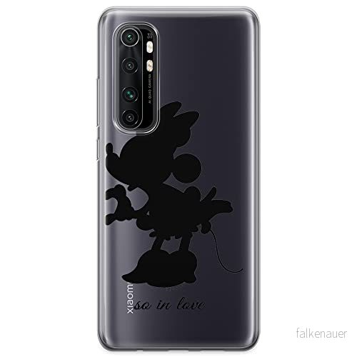 ERT GROUP mobiltelefonfodral för Xiaomi MI NOTE 10 Lite originalt och officiellt licensierat Disney mönster Minnie 002 optimalt anpassad till formen på mobiltelefonen, gedeeltelijk transparant 5904805591426