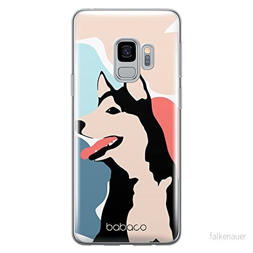 ERT GROUP mobiltelefonfodral för Samsung S9 originalt och officiellt licensierat Babaco mönster Dogs 001 Vit optimalt anpassad till formen på mobiltelefonen, fodral tillverkad av TPU plast 5905131000552