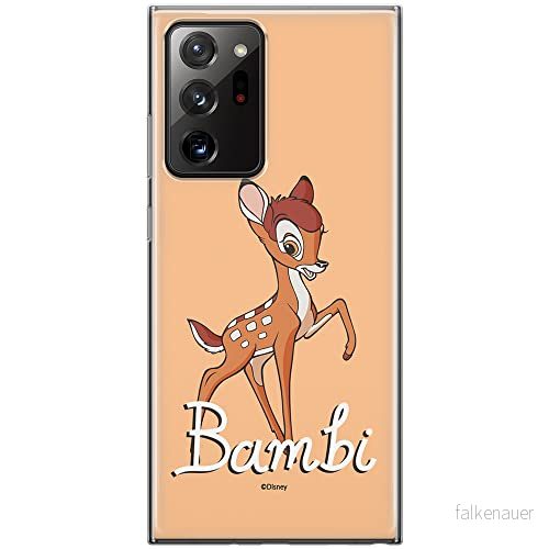ERT GROUP mobiltelefonfodral för Samsung GALAXY NOTE 20 ULTRA originalt och officiellt licensierat Disney mönster Bambi 013 anpassad till formen på mobiltelefonen, fodral tillverkad av TPU plast 5903932289565