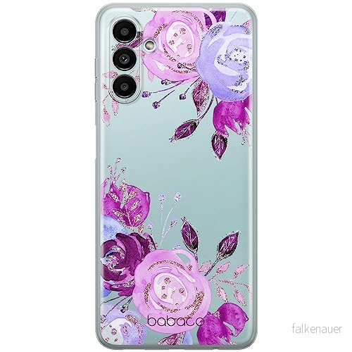 ERT GROUP mobiltelefonfodral för Samsung A13 5G/A04S originalt och officiellt licensierat Babaco mönster Flowers 005 optimalt anpassad till formen på mobiltelefonen, gedeeltelijk transparant 5904805574368