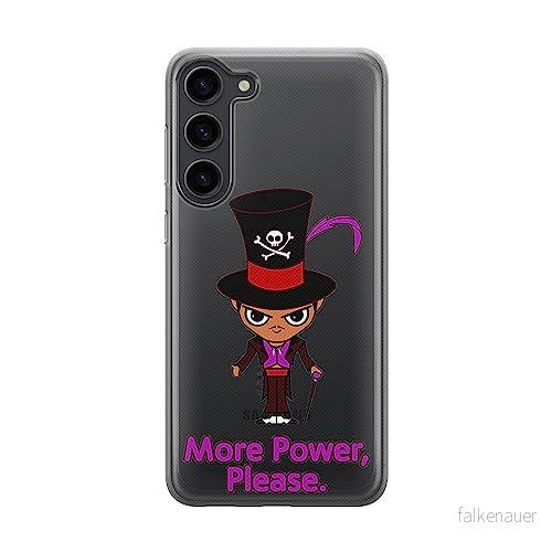 ERT GROUP mobiltelefonfodral för Samsung S23 PLUS originalt och officiellt licensierat Disney mönster Dr. Facilier 001 optimalt anpassad till formen på mobiltelefonen, gedeeltelijk transparant 5905511451875