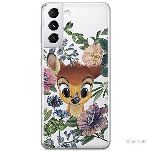 ERT GROUP mobiltelefonfodral för Samsung S21 originalt och officiellt licensierat Disney mönster Bambi 011 optimalt anpassad till formen på mobiltelefonen, gedeeltelijk transparant 5903932292732