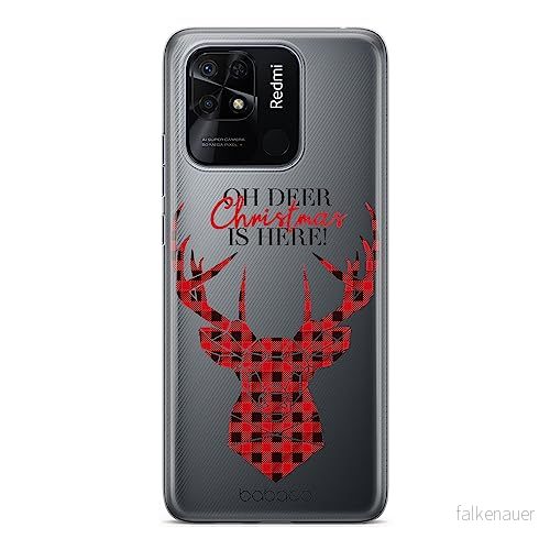 ERT GROUP mobiltelefonfodral för Xiaomi REDMI 10C originalt och officiellt licensierat Babaco mönster Winter 008 optimalt anpassad till formen på mobiltelefonen, gedeeltelijk transparant 5905511541910