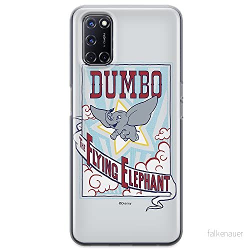 ERT GROUP mobiltelefonfodral för Oppo A92/ A72/ A52 originalt och officiellt licensierat Disney mönster Dumbo 002 optimalt anpassad till formen på mobiltelefonen, fodral tillverkad av TPU plast 5903040208571
