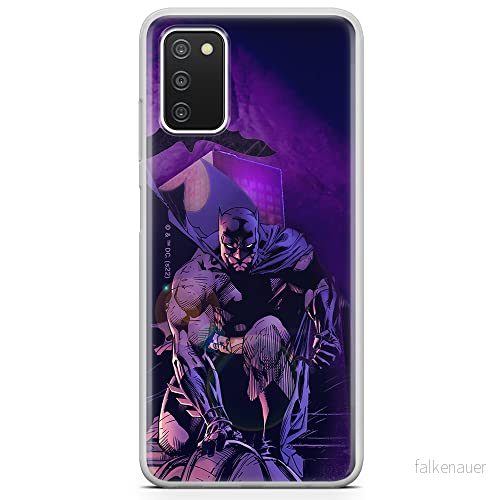 ERT GROUP mobiltelefonfodral för Samsung A03S originalt och officiellt licensierat DC mönster Batman 072 optimalt anpassad till formen på mobiltelefonen, fodral tillverkad av TPU plast 5905131512888