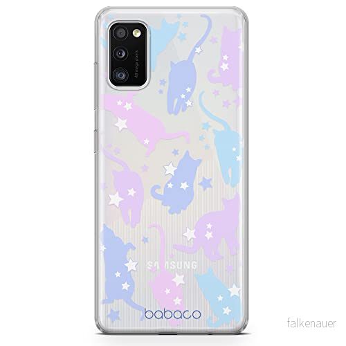 ERT GROUP mobiltelefonfodral för Samsung A41 originalt och officiellt licensierat Babaco mönster Cats 016 optimalt anpassad till formen på mobiltelefonen, gedeeltelijk transparant 5905131103628