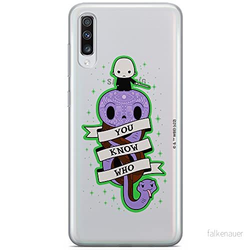 ERT GROUP mobiltelefonfodral för Samsung A70 originalt och officiellt licensierat Harry Potter mönster 243 optimalt anpassad till formen på mobiltelefonen, gedeeltelijk transparant 5905131660404