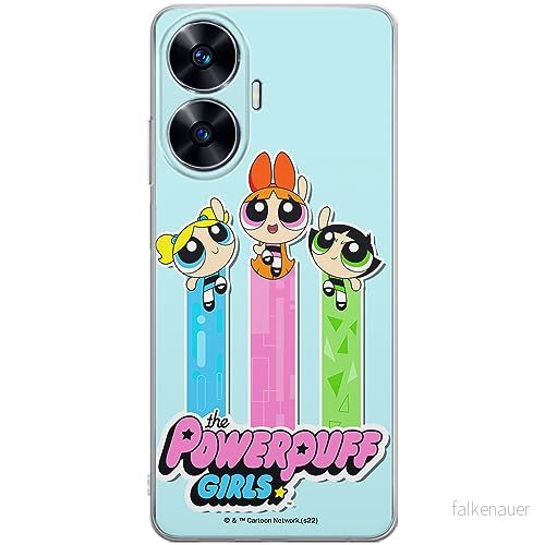 ERT GROUP mobiltelefonfodral för Realme C55 originalt och officiellt licensierat The Powerpuff Girls mönster 030 optimalt anpassad till formen på mobiltelefonen, fodral tillverkad av TPU plast 5905511975869