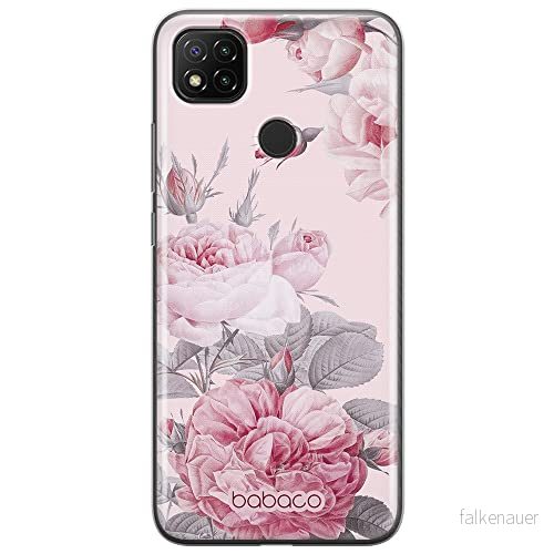 ERT GROUP mobiltelefonfodral för Xiaomi REDMI 9C originalt och officiellt licensierat Babaco mönster Flowers 050 optimalt anpassad till formen på mobiltelefonen, fodral tillverkad av TPU plast 5905131350169