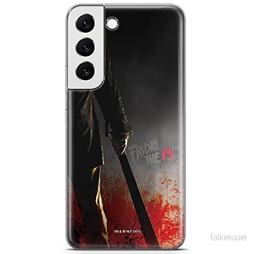ERT GROUP mobiltelefonfodral för Samsung S22 PLUS originalt och officiellt licensierat Horror mönster Friday the 13th 012 anpassad till formen på mobiltelefonen, fodral tillverkad av TPU plast 5905511108786