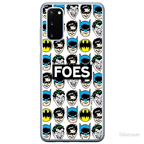 ERT GROUP mobiltelefonfodral för Samsung S20 FE / 5G originalt och officiellt licensierat DC mönster Batman 078 optimalt anpassad till formen på mobiltelefonen, gedeeltelijk transparant 5905131499936