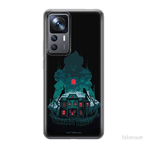 ERT GROUP mobiltelefonfodral för Xiaomi 12T/12T pro/K50 Ultra originalt och officiellt licensierat Horror mönster It 015 optimalt anpassad till formen på mobiltelefonen, fodral tillverkad av TPU plast 5905511587932