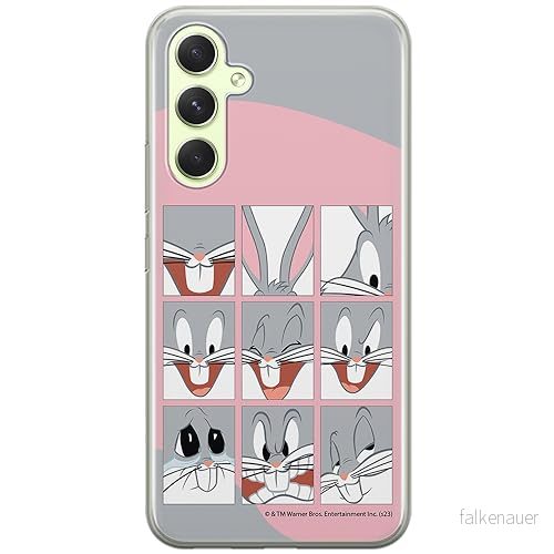 ERT GROUP mobiltelefonfodral för Samsung A54 5G originalt och officiellt licensierat Looney Tunes mönster Bugs 015 optimalt anpassad till formen på mobiltelefonen, fodral tillverkad av TPU plast 5905795078638