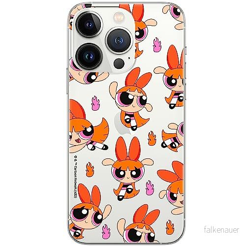 ERT GROUP mobiltelefonfodral för Iphone 13 PRO originalt och officiellt licensierat The Powerpuff Girls mönster 007 anpassad till formen på mobiltelefonen, gedeeltelijk transparant 5905511957391