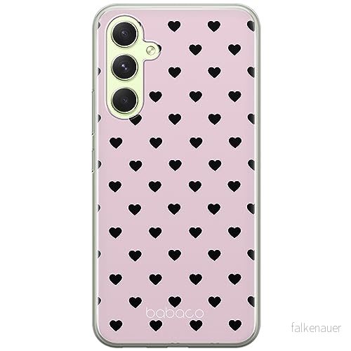 ERT GROUP mobiltelefonfodral för Samsung A54 5G originalt och officiellt licensierat Babaco mönster Hearts 003 optimalt anpassad till formen på mobiltelefonen, fodral tillverkad av TPU plast 5905511796792