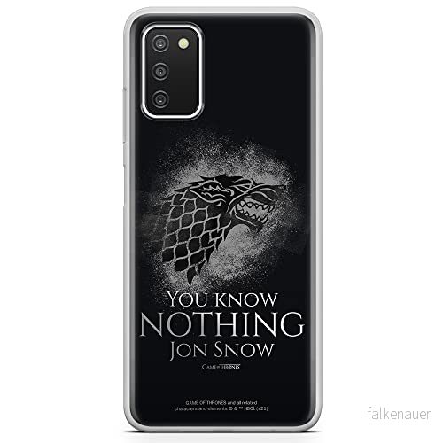 ERT GROUP mobiltelefonfodral för Samsung A03S originalt och officiellt licensierat Game od Thrones mönster of 020 anpassad till formen på mobiltelefonen, fodral tillverkad av TPU plast 5903932996098
