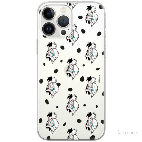 ERT GROUP mobiltelefonfodral för Xiaomi REDMI 10 originalt och officiellt licensierat Disney mönster Cruella 005 anpassad till formen på mobiltelefonen, gedeeltelijk transparant 5904805003059