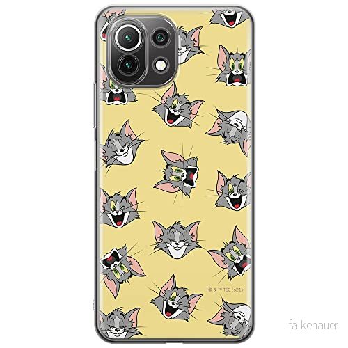 ERT GROUP mobiltelefonfodral för Xiaomi 11 LITE 4G/5G originalt och officiellt licensierat Tom and Jerry mönster 007, fodral tillverkad av TPU plast 5904805256950