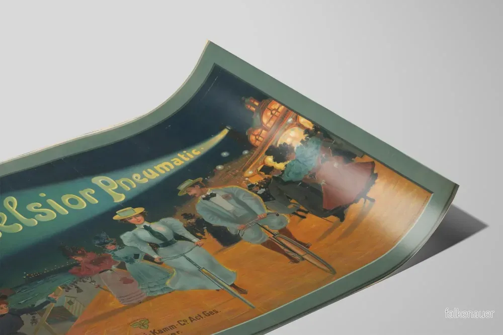 Vintageaffisch Excelsior Pneumatisk för väggdekoration - Bild 2