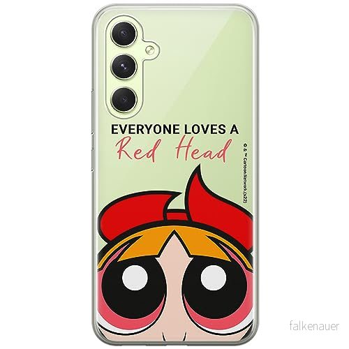 ERT GROUP mobiltelefonfodral för Samsung A54 5G originalt och officiellt licensierat The Powerpuff Girls mönster 011 optimalt anpassad till formen på mobiltelefonen, gedeeltelijk transparant 5905511961428