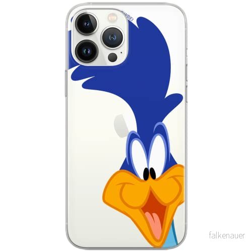 ERT GROUP mobiltelefonfodral för Samsung A51 originalt och officiellt licensierat Looney Tunes mönster Road Runner 001 Vit optimalt anpassad till formen på mobiltelefonen, gedeeltelijk transparant 5903537532370