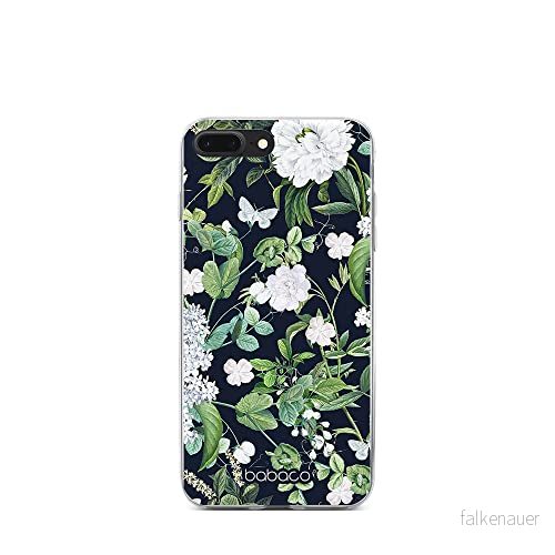 ERT GROUP mobiltelefonfodral för Iphone 7 PLUS/ 8 PLUS originalt och officiellt licensierat Babaco mönster Flowers 034 optimalt anpassad till formen på mobiltelefonen, fodral tillverkad av TPU plast 5905131289308