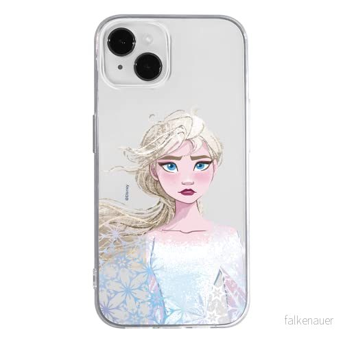 ERT GROUP mobiltelefonfodral för Apple Iphone 14 originalt och officiellt licensierat Disney mönster Elsa 014 optimalt anpassad till formen på mobiltelefonen, gedeeltelijk transparant 5905131824721