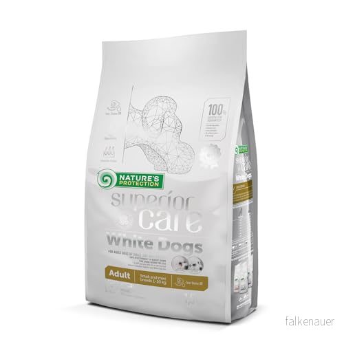 Nature's Protection Superior Care White Dogs Adult Small Vitt hundfoder för små raser 4771317456632