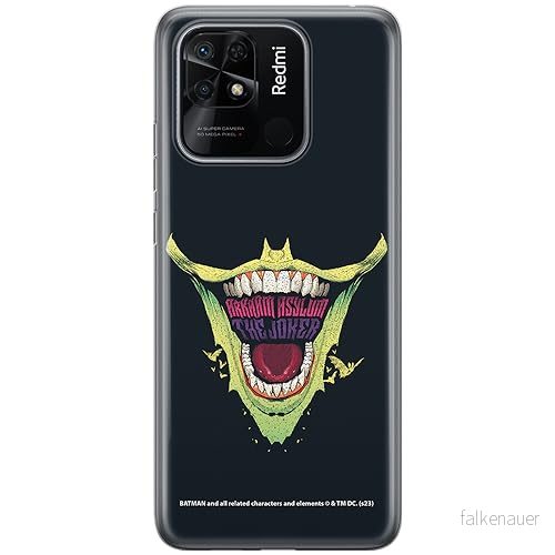 ERT GROUP mobiltelefonfodral för Xiaomi REDMI 10C originalt och officiellt licensierat DC mönster Joker 031 optimalt anpassad till formen på mobiltelefonen, fodral tillverkad av TPU plast 5905795055578