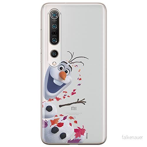 ERT GROUP mobiltelefonfodral för Xiaomi MI 10 / PRO originalt och officiellt licensierat Disney mönster Olaf 003 optimalt anpassad till formen på mobiltelefonen, gedeeltelijk transparant 5903537168722