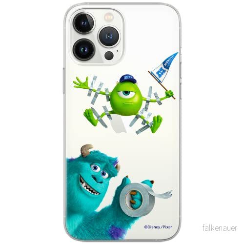 ERT GROUP mobiltelefonfodral för Samsung S21 PLUS originalt och officiellt licensierat Disney mönster Monsters 001 optimalt anpassad till formen på mobiltelefonen, gedeeltelijk transparant 5903932397536