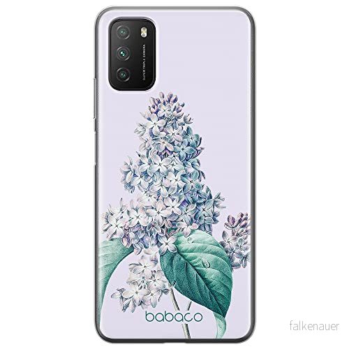 ERT GROUP mobiltelefonfodral för Xiaomi REDMI 9T/ POCO M3 originalt och officiellt licensierat Babaco mönster Flowers 024 anpassad till formen på mobiltelefonen, fodral tillverkad av TPU plast 5905131253255