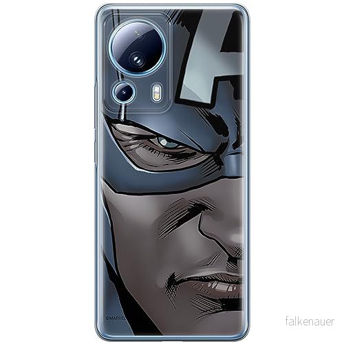 ERT GROUP mobiltelefonfodral för Xiaomi 13 LITE/CIVI 2 originalt och officiellt licensierat Marvel mönster Capitan America 020 anpassad till formen på mobiltelefonen, fodral tillverkad av TPU plast 5905511934316