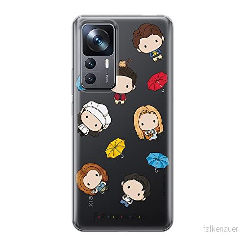 ERT GROUP mobiltelefonfodral för Xiaomi 12T/12T pro/K50 Ultra originalt och officiellt licensierat Friends mönster 013 optimalt anpassad till formen på mobiltelefonen, gedeeltelijk transparant 5905511578138