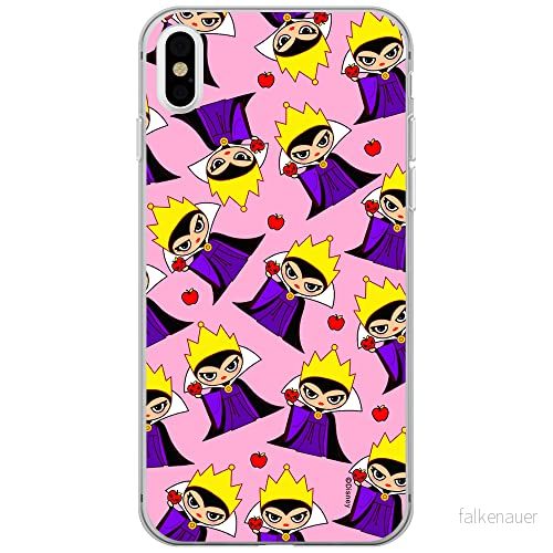 ERT GROUP mobiltelefonfodral för Iphone X/XS originalt och officiellt licensierat Disney mönster The Evil Queen 003 optimalt anpassad till formen på mobiltelefonen, fodral tillverkad av TPU plast 5905131475510