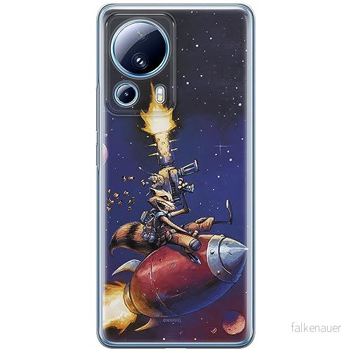 ERT GROUP mobiltelefonfodral för Xiaomi 13 LITE/CIVI 2 originalt och officiellt licensierat Marvel mönster Rocket 007 optimalt anpassad till formen på mobiltelefonen, fodral tillverkad av TPU plast 5905511918583