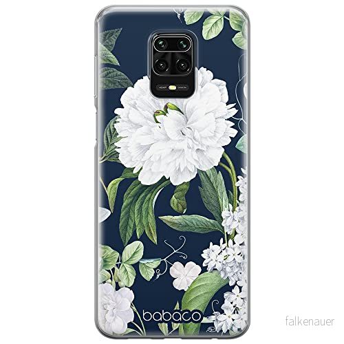 ERT GROUP mobiltelefonfodral för Xiaomi REDMI NOTE 9 PRO/ 9S originalt och officiellt licensierat Babaco mönster Flowers 031 anpassad till formen på mobiltelefonen, fodral tillverkad av TPU plast 5905131280824